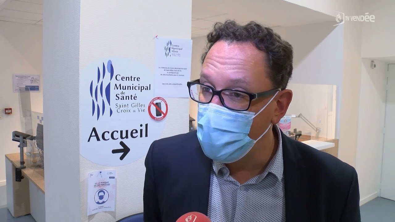 Inauguration du centre municipal de santé de Saint-Gilles-Croi-de-Vie