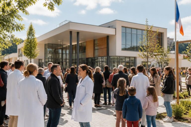 découvrez l'inauguration du nouveau pôle santé de clécy, un centre moderne et innovant qui redéfinit l'accès aux soins dans la ville.