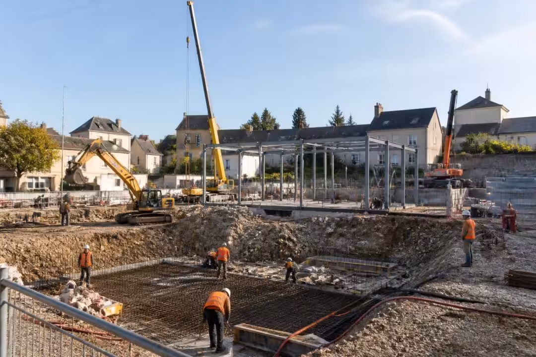 le chantier de la nouvelle maison médicale au lude a officiellement débuté, marquant une étape importante pour l'amélioration des services de santé locaux.