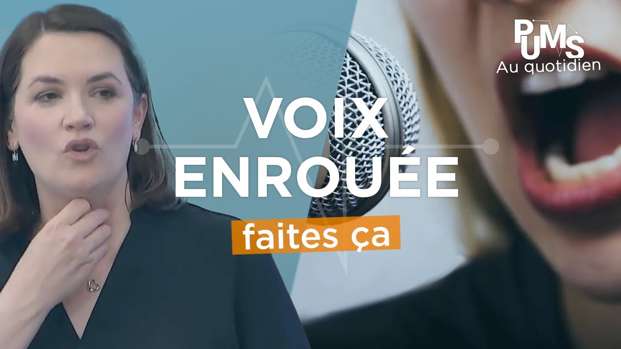 Notre ORL nous aide à IDENTIFIER LES CAUSES d’une voix enrouée. Comment l’éviter ? (+ solutions)