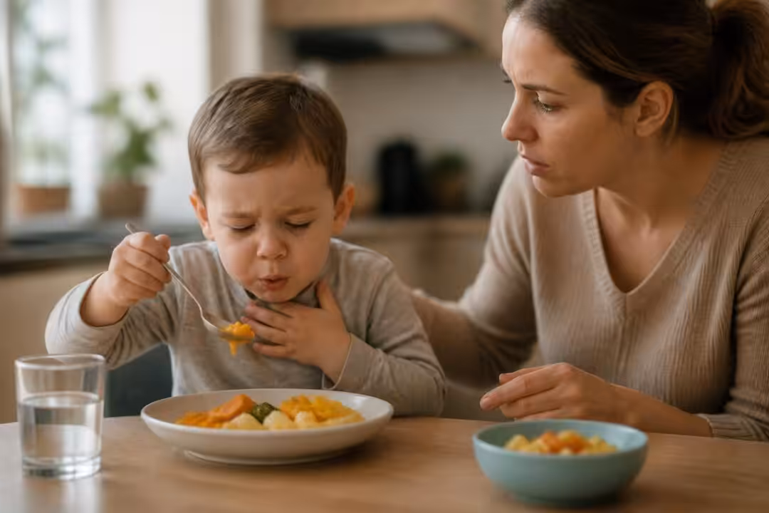 découvrez les causes de la toux de votre enfant en mangeant, les signes à surveiller et les solutions pour prévenir la fausse route et assurer sa sécurité.