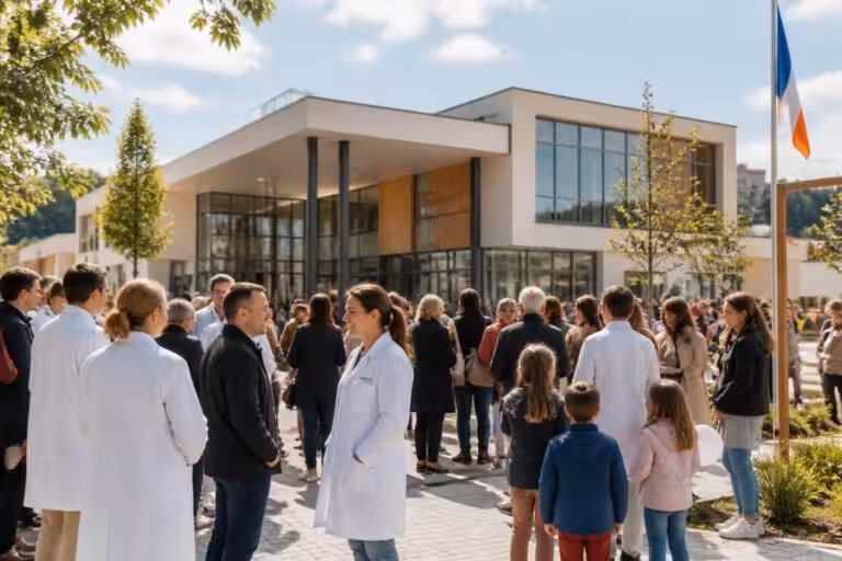 découvrez l'inauguration du nouveau pôle santé de clécy, un centre moderne et innovant qui redéfinit l'accès aux soins dans la ville.